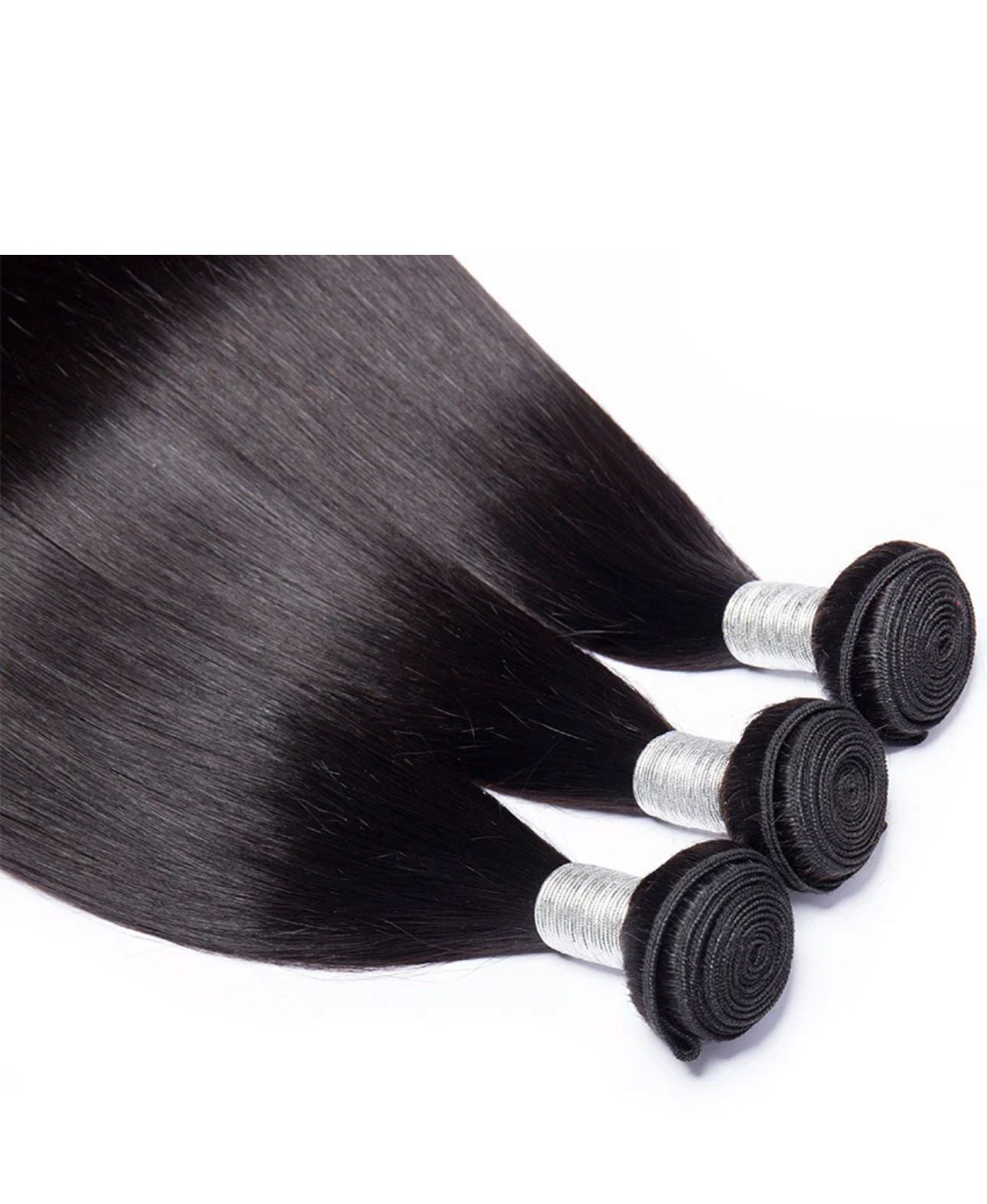 LuxelengthsByLala 9A Bundles Peruvian Virgin Hair Straight Natural Black Color Hair Extensions