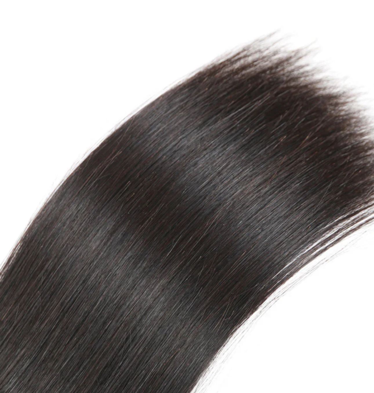 LuxelengthsByLala 9A Bundles Peruvian Virgin Hair Straight Natural Black Color Hair Extensions